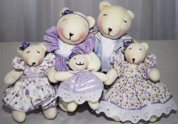 Familia Urso Lilas